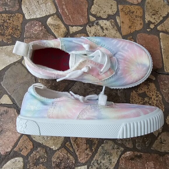 Blowfish Tie-Dye Pastel Canvas Sneakers - Size 10 - Picture 9 of 9